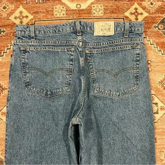 Levi’s Vintage 90s Orange Tab Stone Washed Jeans - Picture 4 of 7
